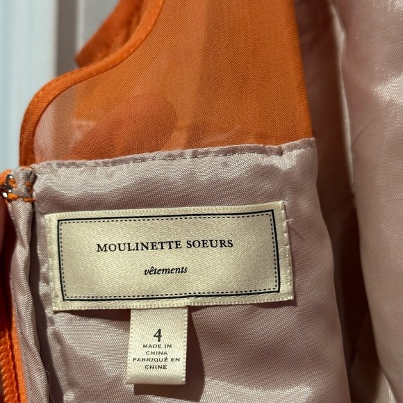 🧡ANTHROPOLOGIE CALENDULA DRESS by Moulinette Soeurs.🧡 Women’s size 4. - Picture 4 of 10